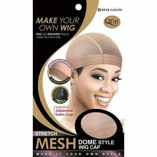 QFITT: Stretch Mesh Dome Style Wig Cap