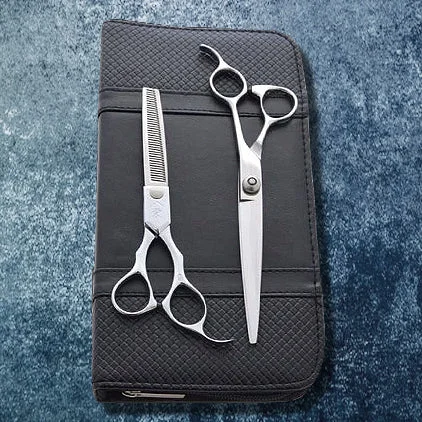 Yasaka 7.0" Premium Barber Scissors / Shears Combination
